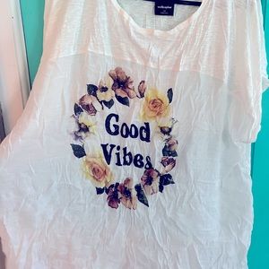 Good Vibes Plus Size T shirt
